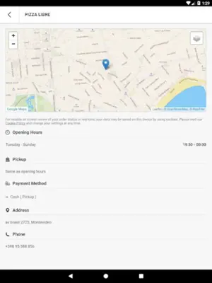Pizza Libre android App screenshot 0