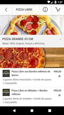 Pizza Libre android App screenshot 5